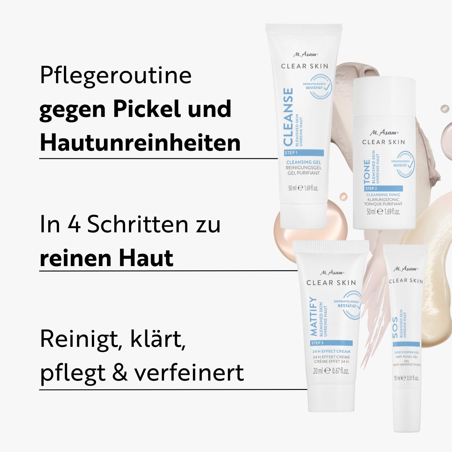 m-asam-clear-skin-discovery-set-4-teilig-unreine-haut image 2