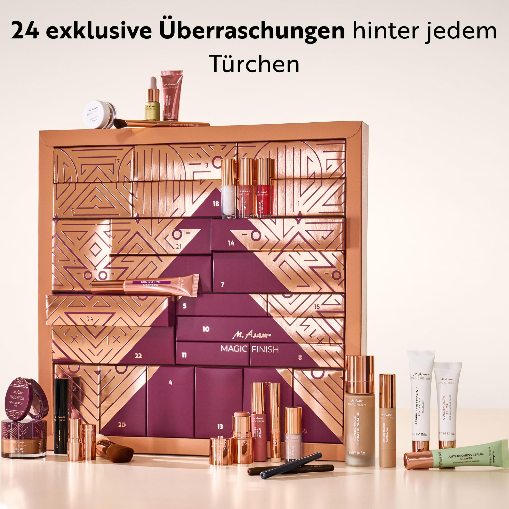 m-asam-magic-finish-adventskalender-2026-24-teiliges-make-up-set image 3