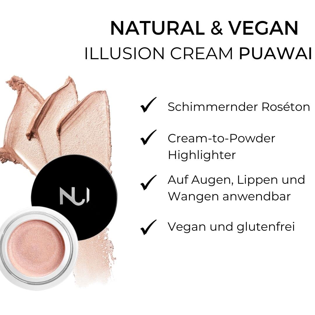 nui-cosmetics-natural-illusion-cream-puawai-veganer-cream-to-powder-highlighter- image 2
