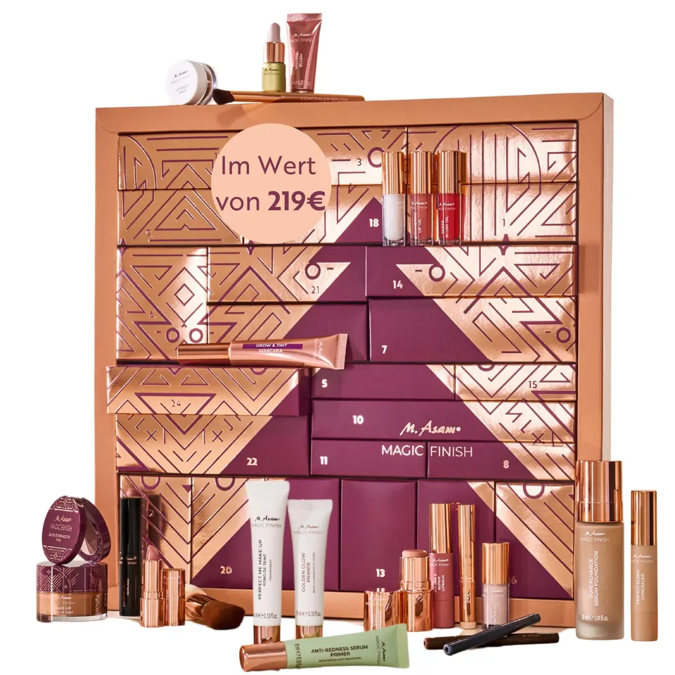 m-asam-magic-finish-adventskalender-2026-24-teiliges-make-up-set image 1