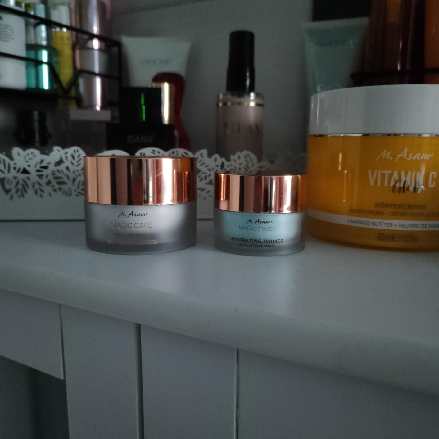 Verlängert Make-up-Tag