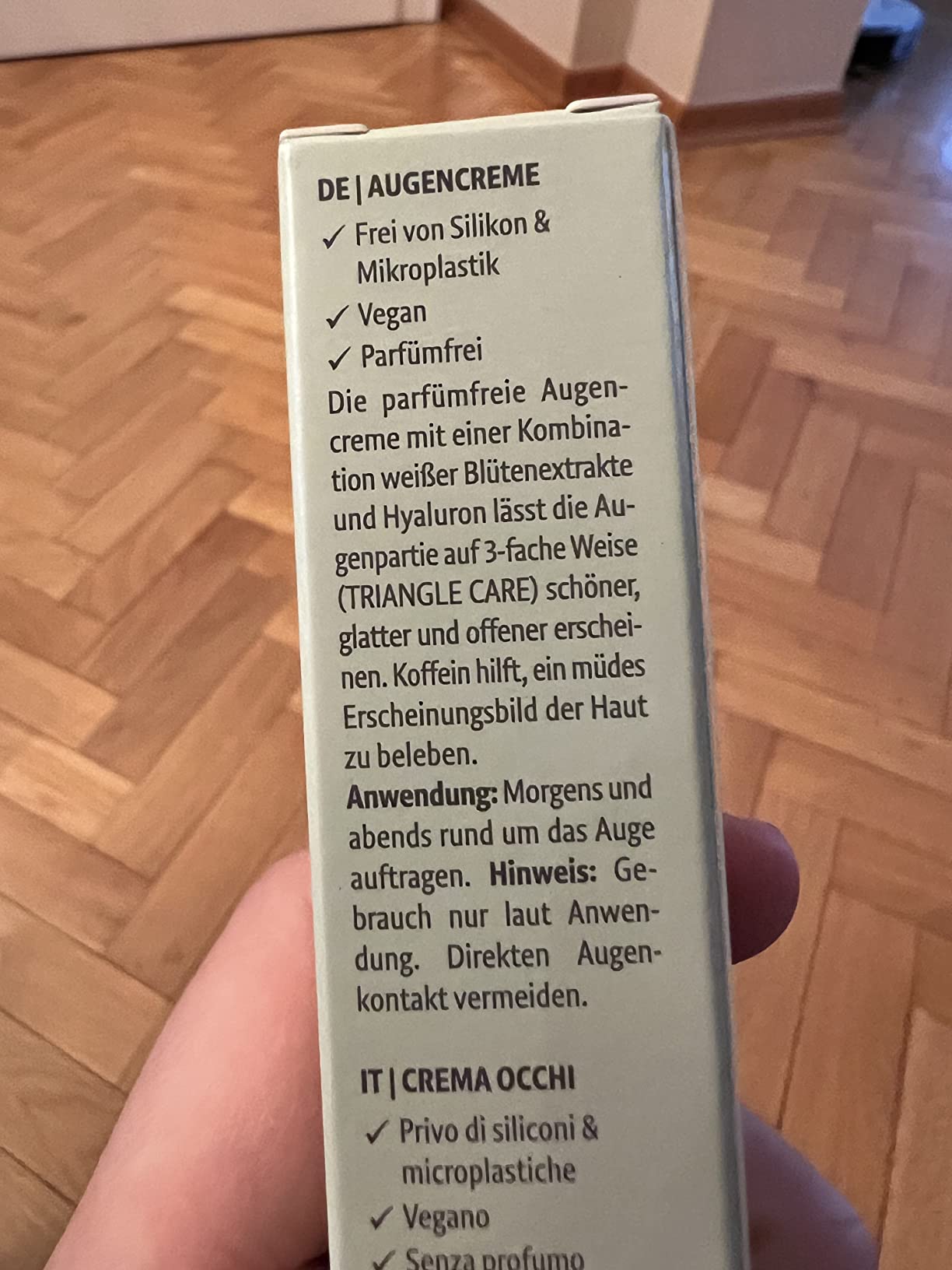 Sanft mit Koffein-Kick
