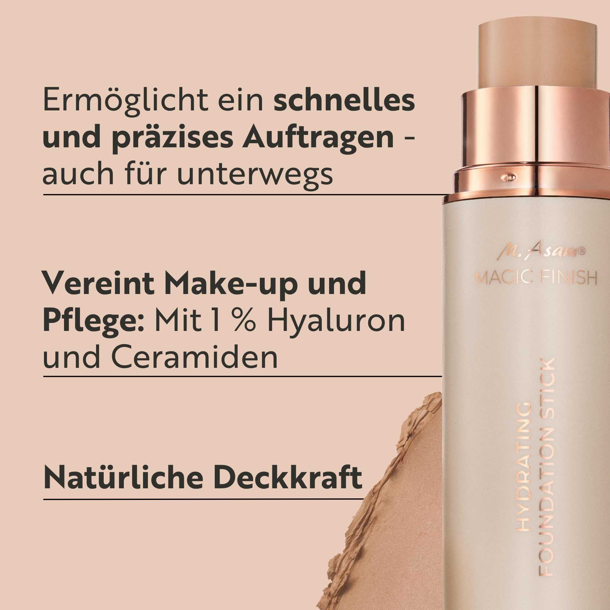 m-asam-magic-finish-hydrating-foundation-stick-warm-sand-12g image 2