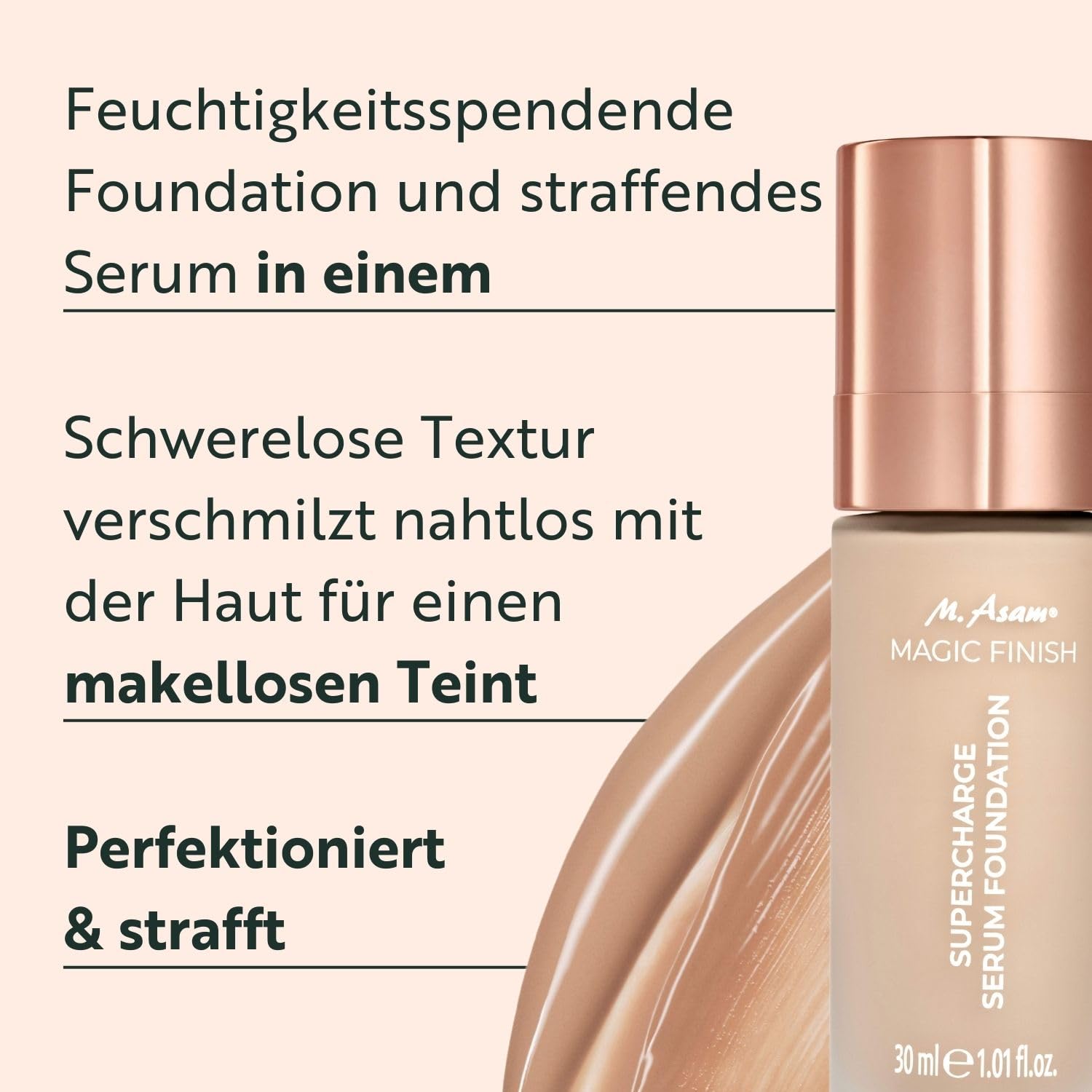 m-asam-magic-finish-supercharge-serum-foundation-warm-sand-30ml image 2