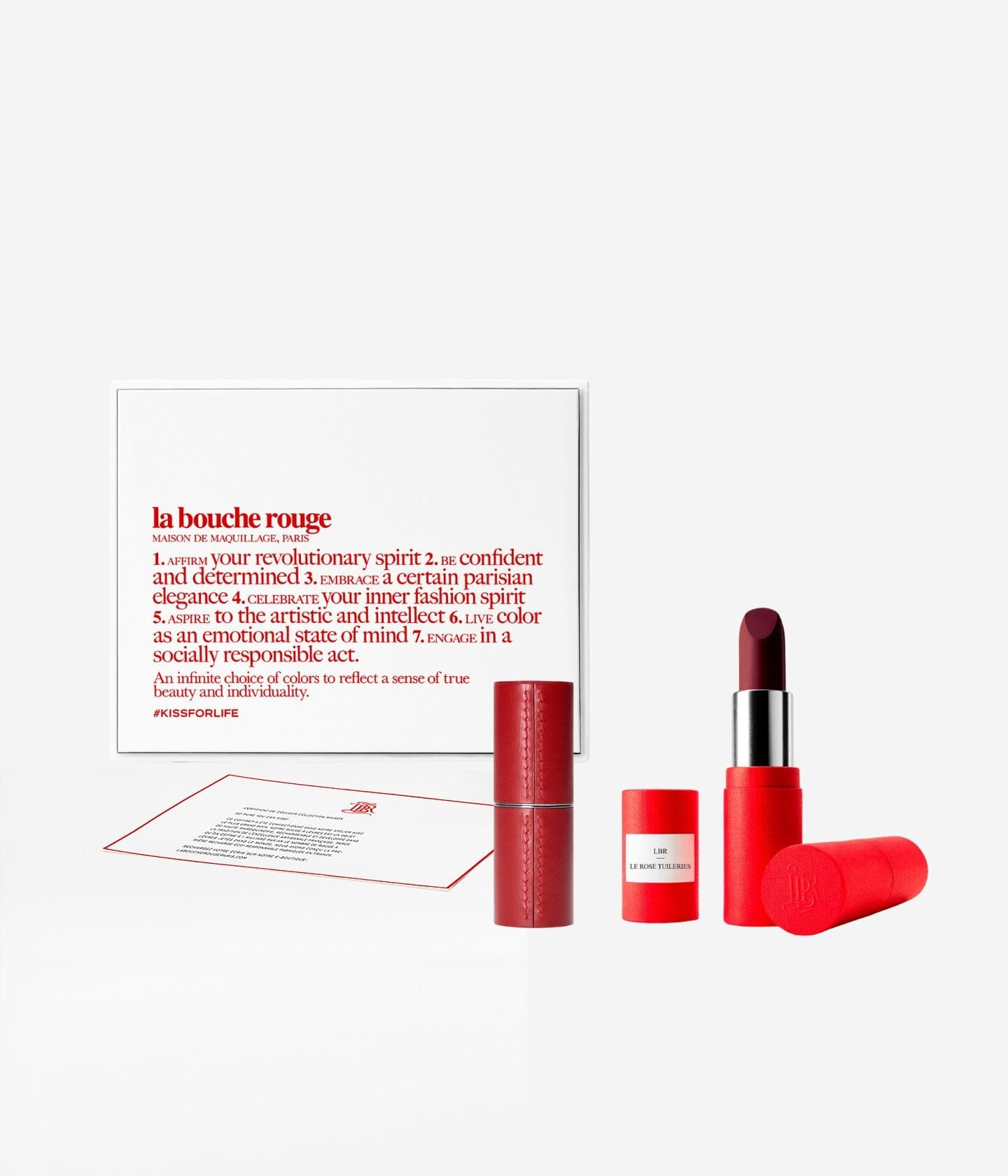 la-bouche-rouge-paris-the-rose-tuileries-set-lippenstift-rotes-lederetui image 2