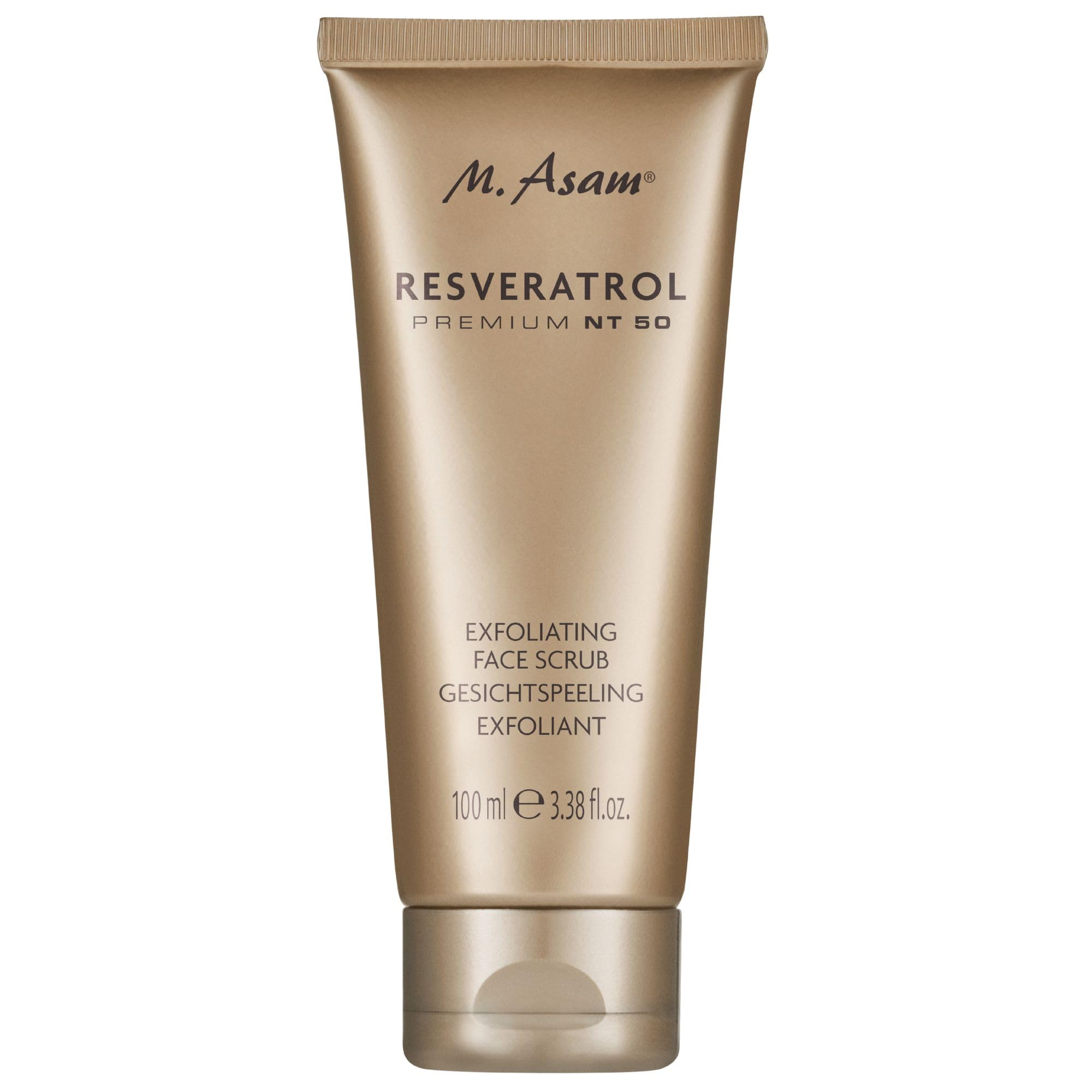 m-asam-resveratrol-premium-nt50-exfoliating-face-scrub-100-ml image 1