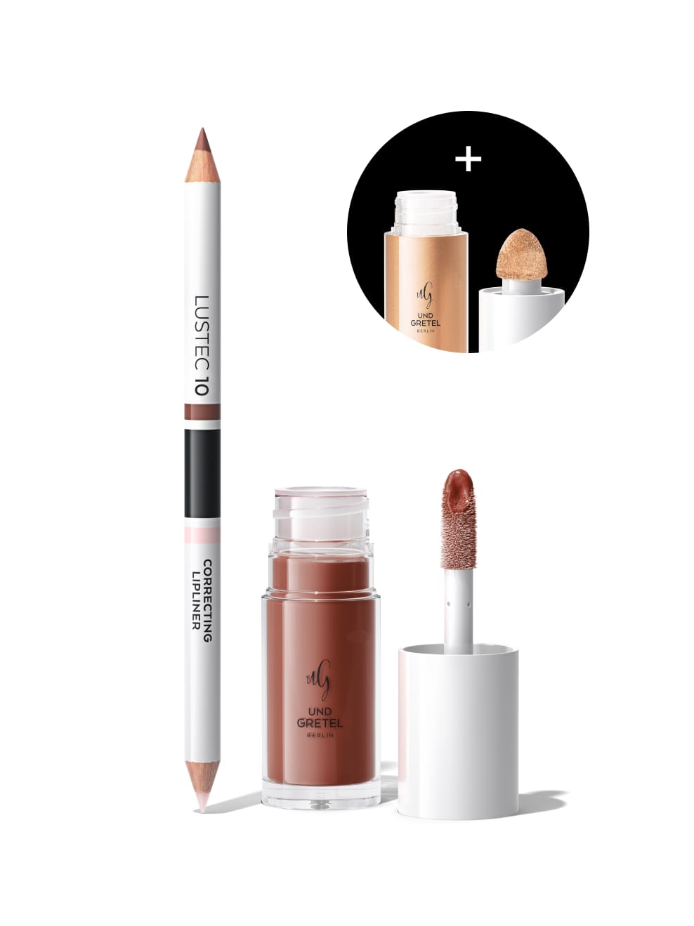 und-gretel-choc-glaze-lip-booster-set-mit-vlitter-highlighter image 1