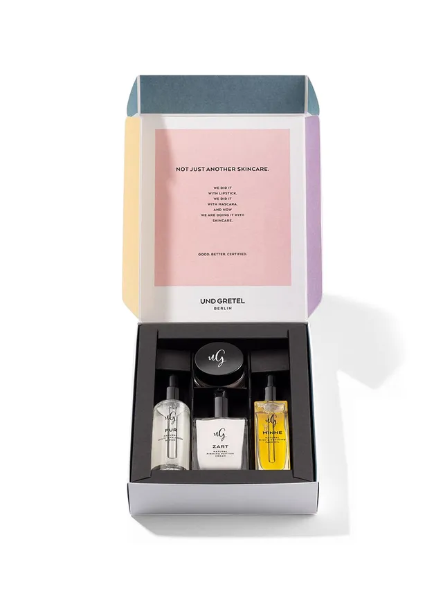 und-gretel-zart-skincare-set-veganes-gesichtspflege-set image 1