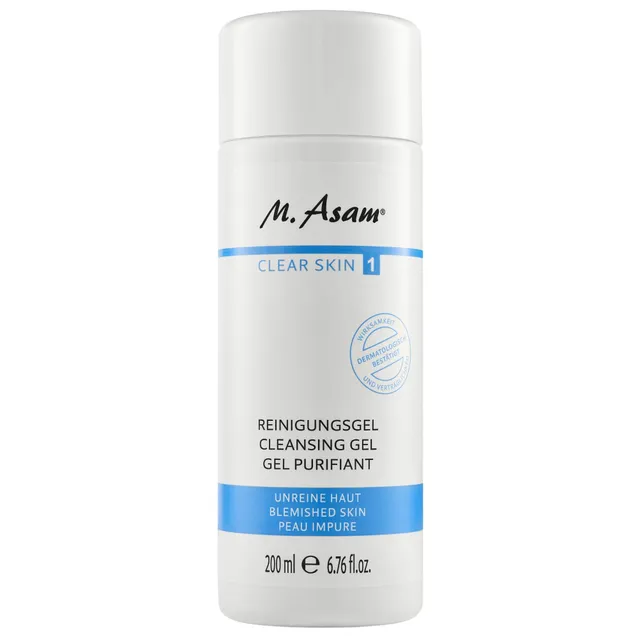 m-asam-clear-skin-cleansing-gel-200-ml-gesichtsreinigung-mit-aha-bha image 1