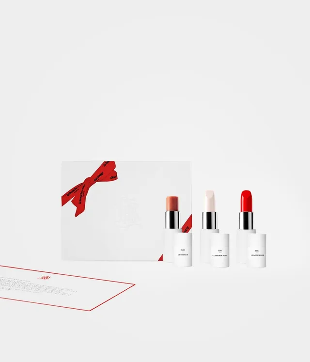 la-bouche-rouge-paris-lip-care-set-peeling-nachtserum-roter-balm image 1