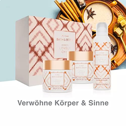 m-asam-bath-body-lovely-chai-geschenkbox-3-teilig image 8