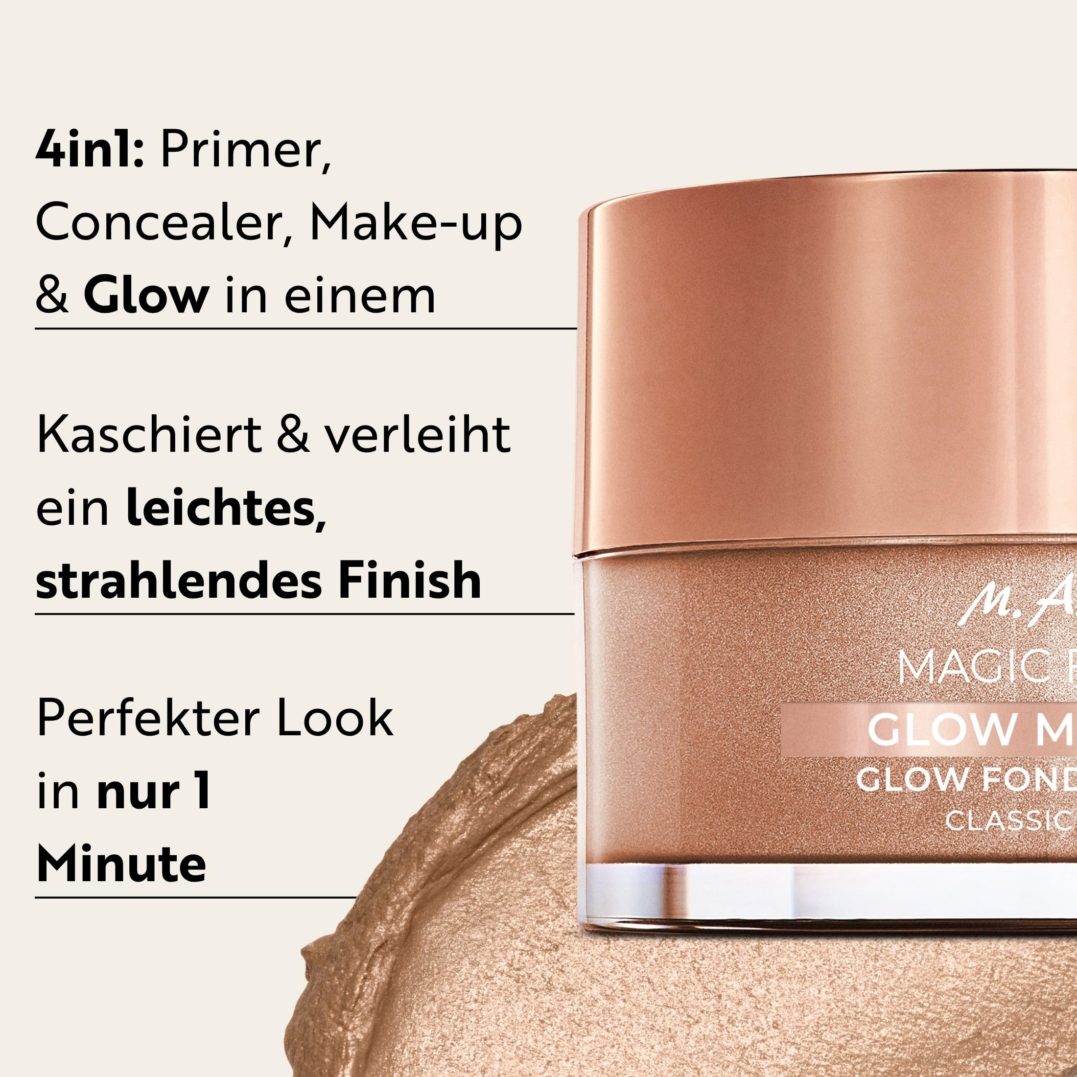 m-asam-magic-finish-glow-make-up-mousse-classic-glow-30-ml image 2
