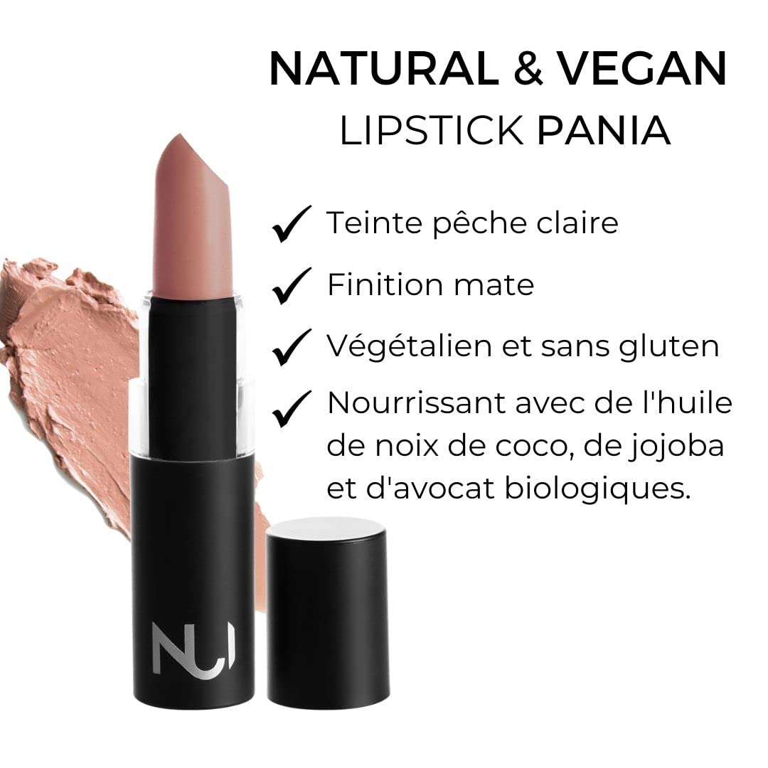 nui-cosmetics-natural-lipstick-pania-veganer-lippenstift-helles-pfirsich-orange image 2