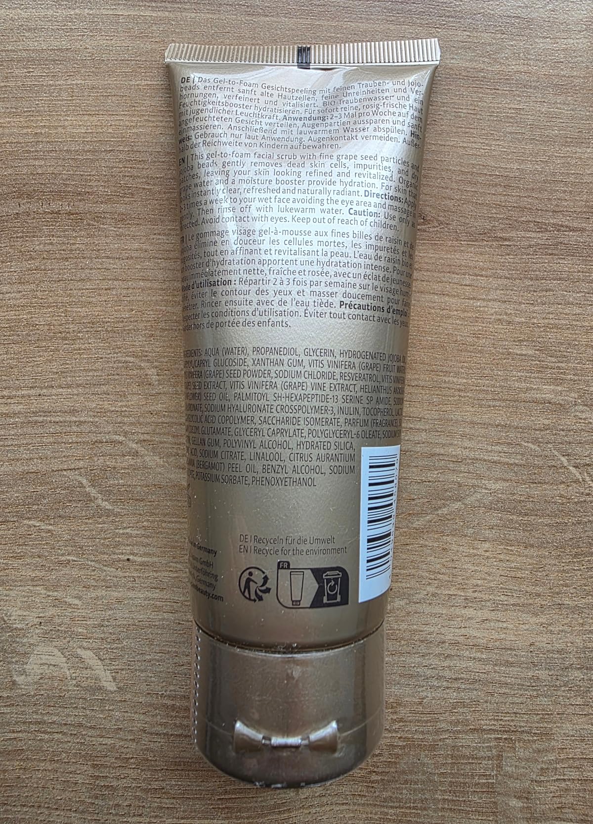 Haut fühlt sich wie neu an