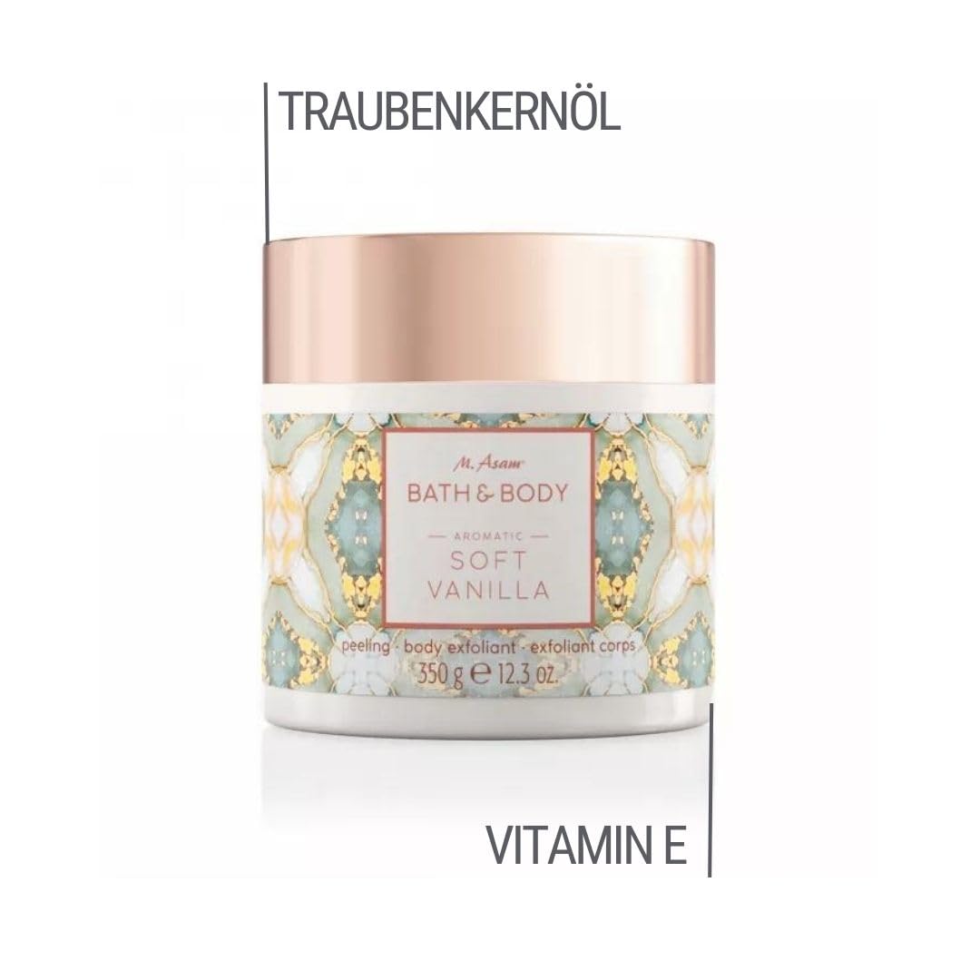 m-asam-bath-body-soft-vanilla-peeling-350-g image 2