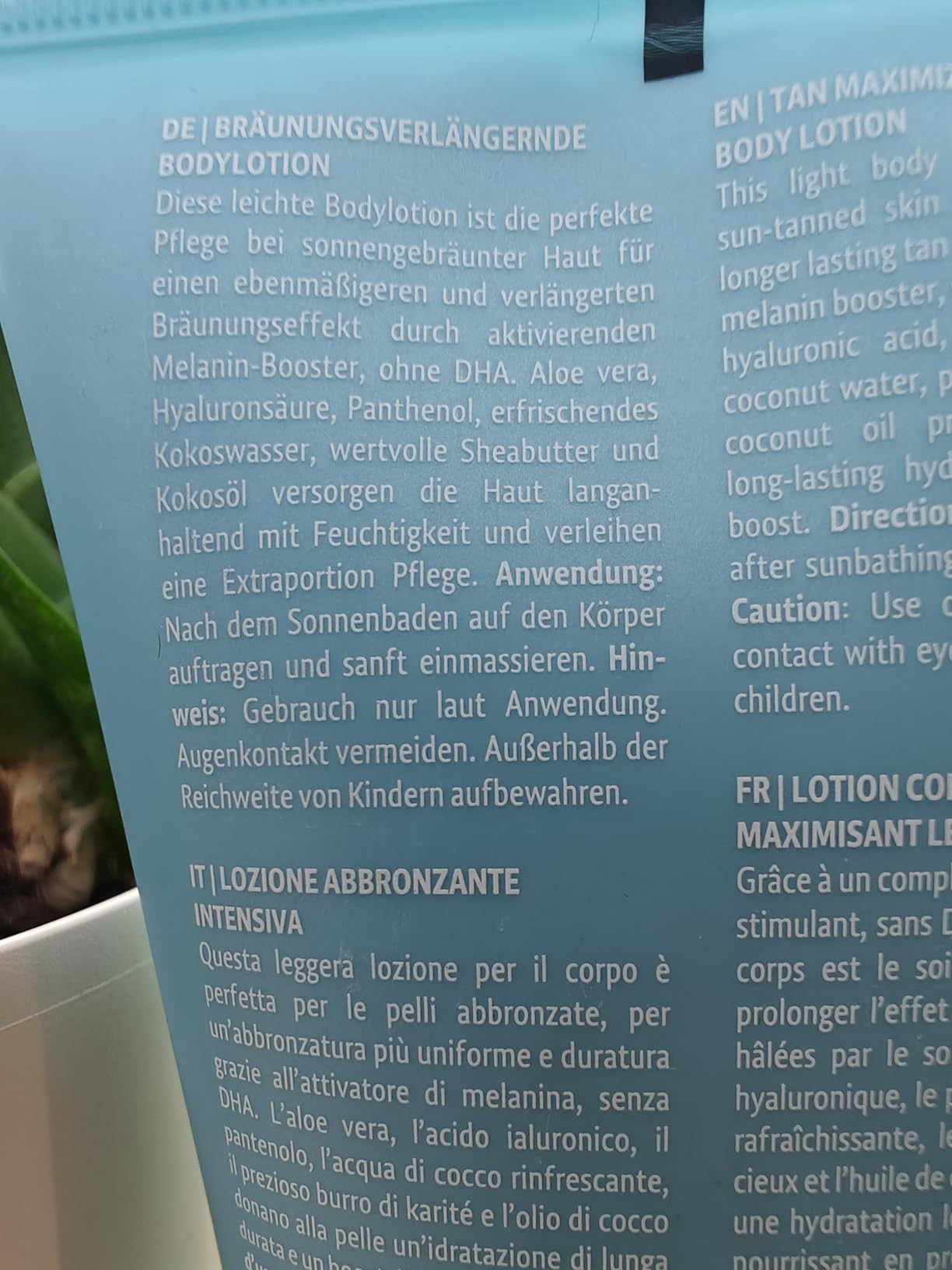 Okay, Duft nicht meins